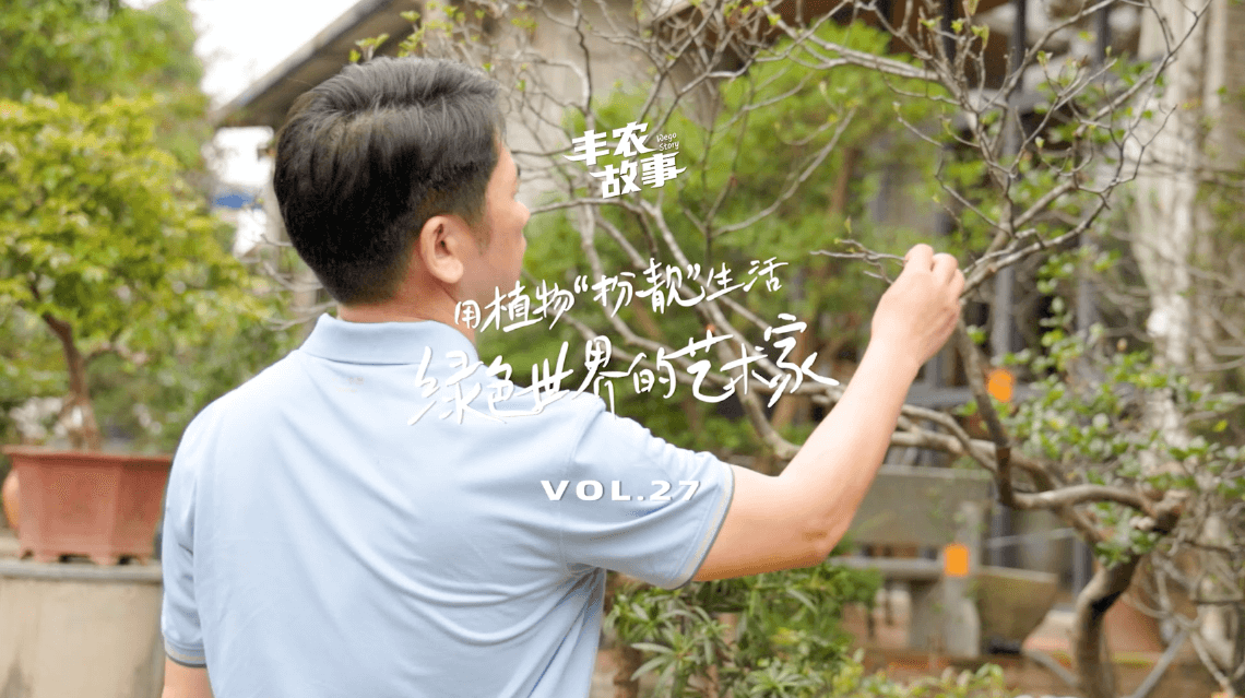 17年，他用一草一木去点亮了一个个家。